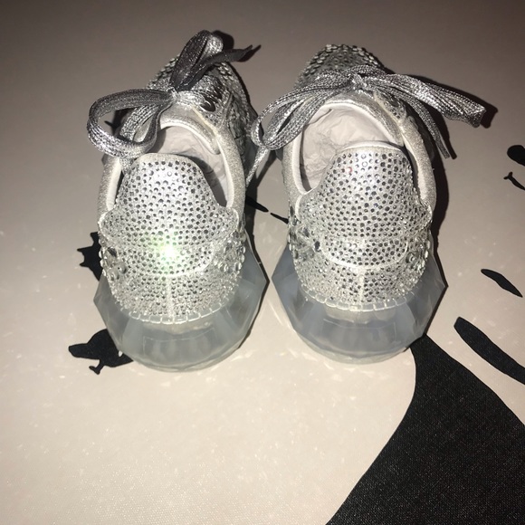 Rhinestone Glitter Women’s Sneakers - Picture 4 of 5